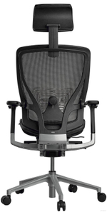 Кресло эргономичное SCHAIRS AEON-A01S база silver, каркас silver, сетка CI16D CC серая