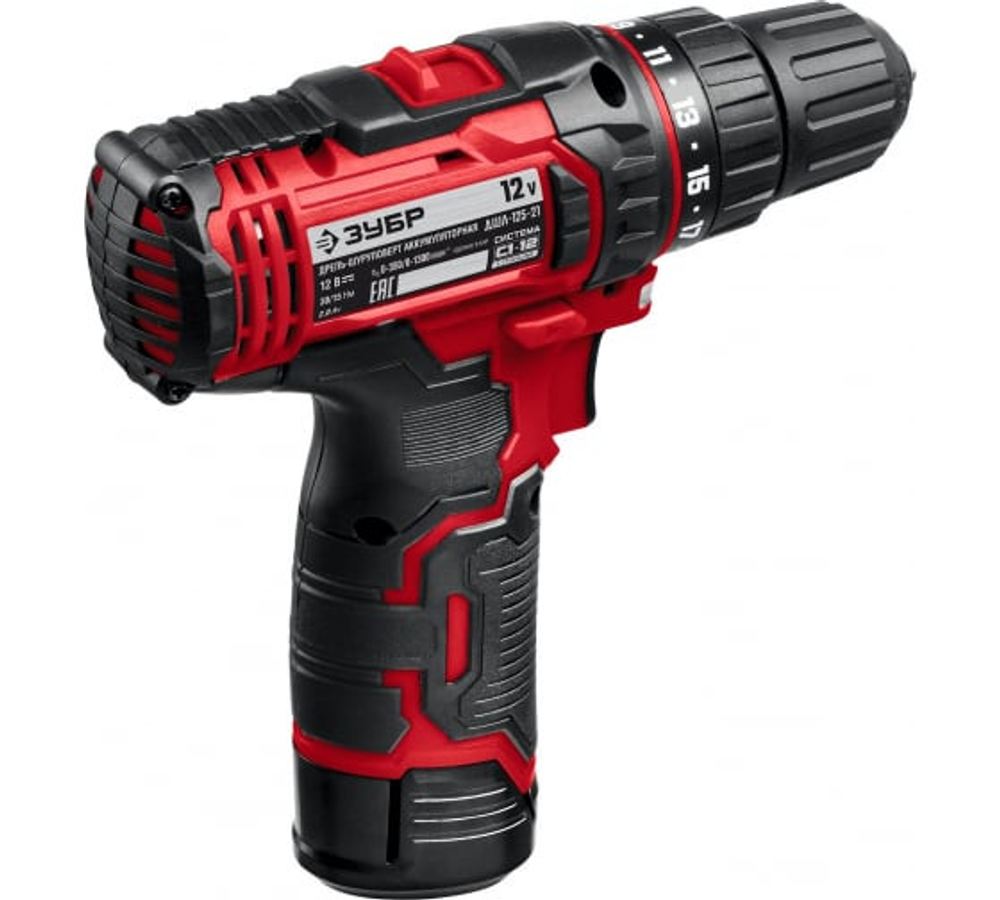 Дрель-шуруповерт Зубр ДШЛ-125-21