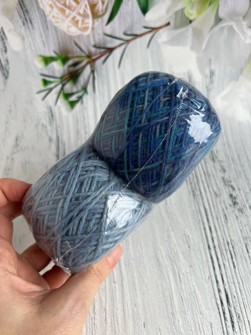 Пряжа носочная Аркобалено радужный микс 104г