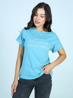 С-1417 Футболка женская / с принтом