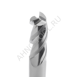 Фреза твердосплавная 14мм (L=75, l=32, хв=14) Z3 45° по алюминию и цвет.металлам BRAL-3E-D14.0 AHNO