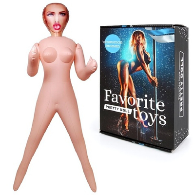 Кукла надувная Елизавета три отверстия 155 см