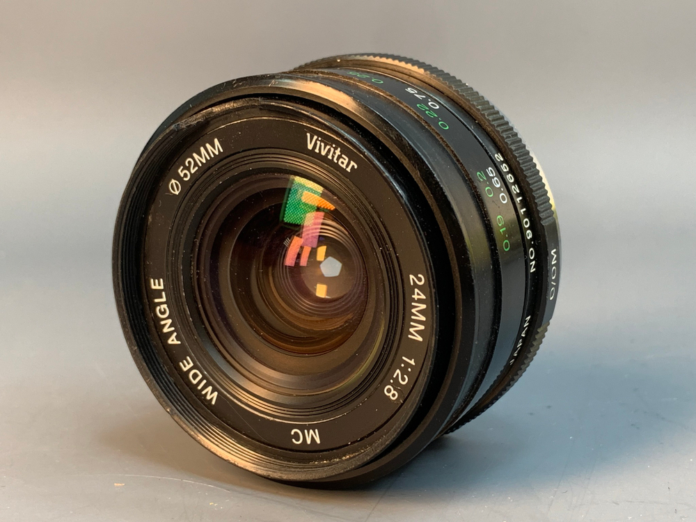 Vivitar 24mm/2,8 MC Wide Angle скол