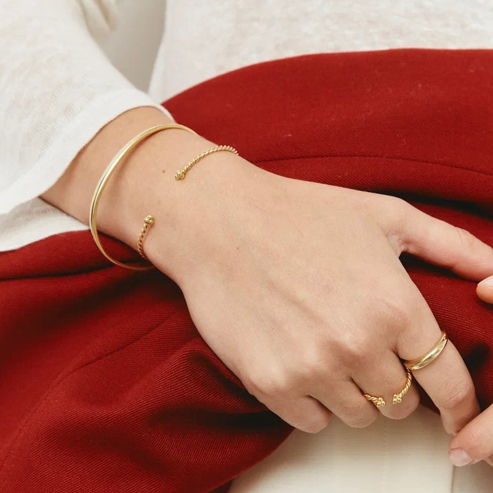 Кольцо ПУТЬ позолота