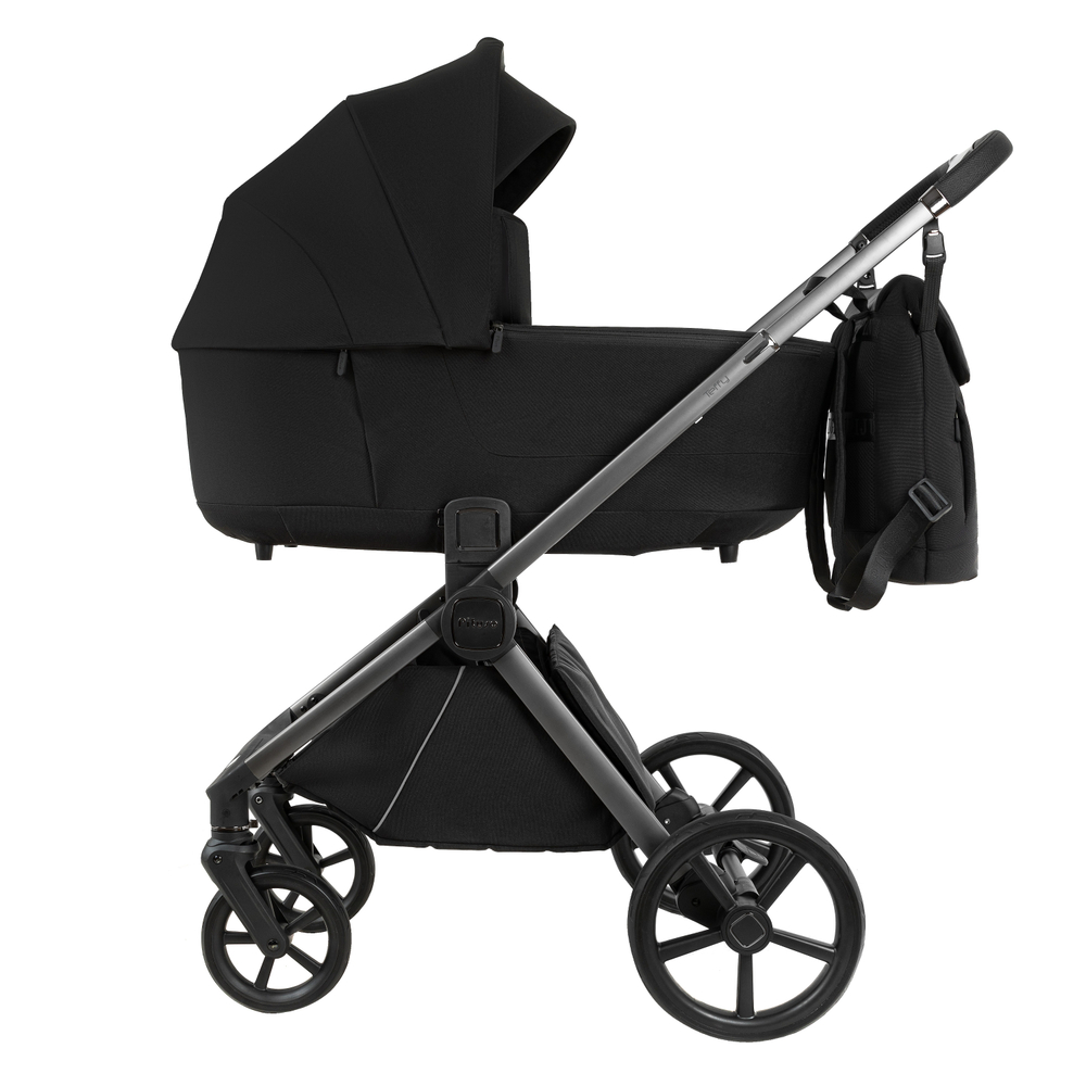 PITUSO Коляска 2 в1 Teffy короб+прогулка Caviar Black/Graphite+Подарок