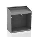 Музейная витрина с наклоном 1000х600