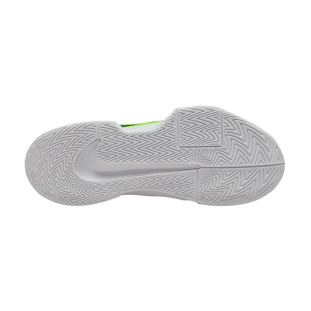 Женские Теннисные кроссовки Nike Zoom GP Challenge Pro HC White/Black/Pure Platinum/Volt