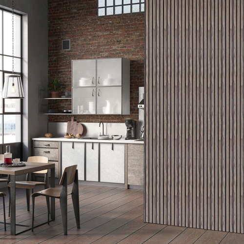 Панель вспененный полистирол ГРЕЙС 3D RAIL Мербау 120х2700 мм