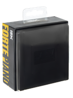 FORTE&PIANO Розетка компьютерная двойная RJ45 кат.5E FP133 черный IEK