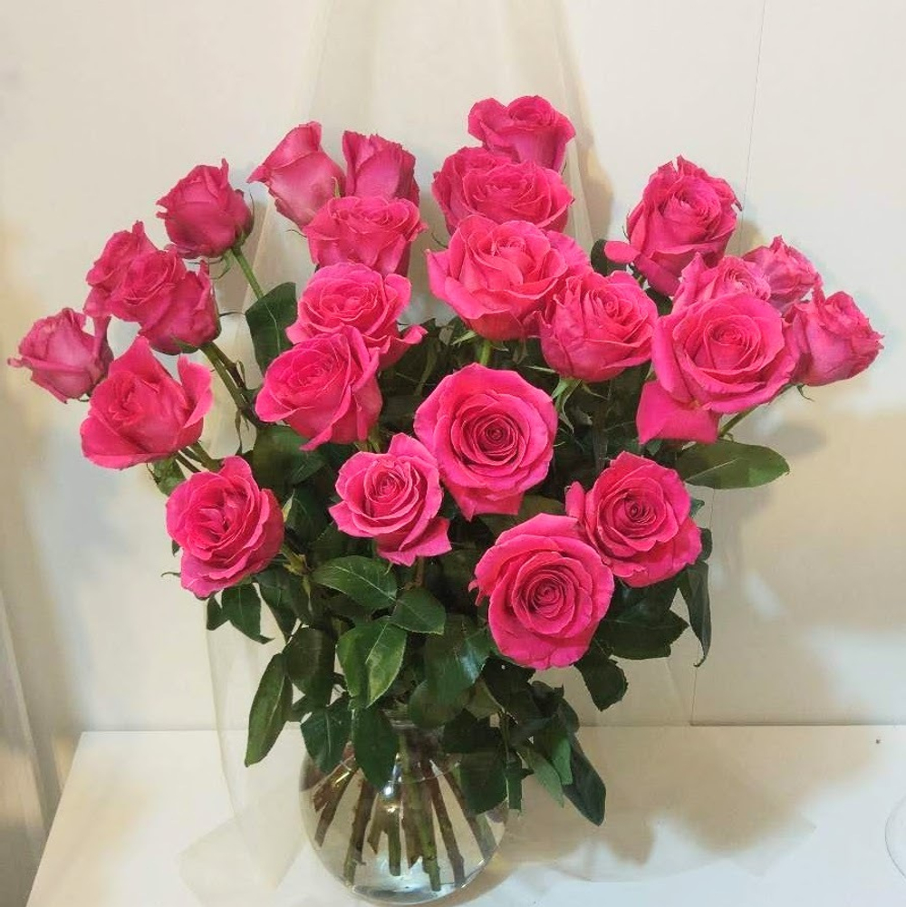 Роза малиновая Pink Floyd