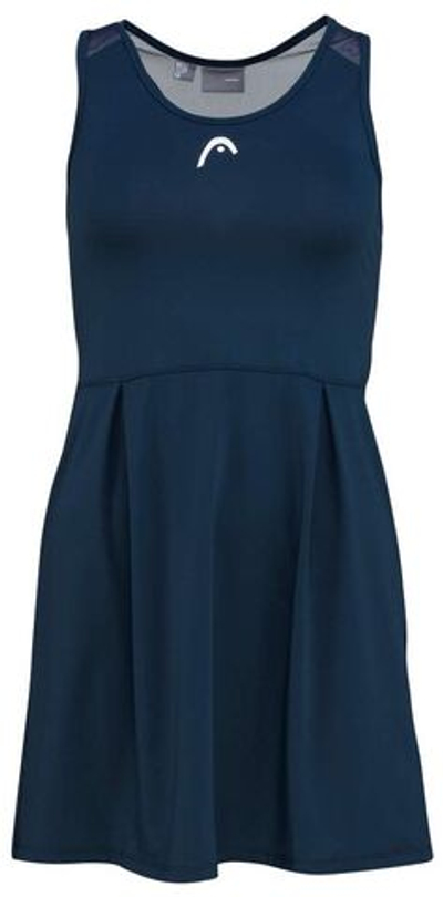 Теннисное платье Head Spirit Dress W - dark blue