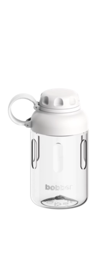 Универсальная бутылка Tritan bobber светло-серый 590 мл