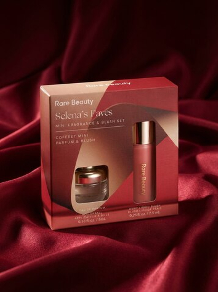 Мини-набор с роллер-парфюмом и жидкими румянами Selena’s Faves Mini Fragrance & Blush Set (5мл/7,5мл)