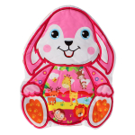 Коврик д/новорожд. игровой Зайка, 5 игрушек, в коробка