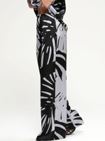 Костюм летний шелковый "ART SILK", черно-серый 713.9054.09.09/монстерачерный