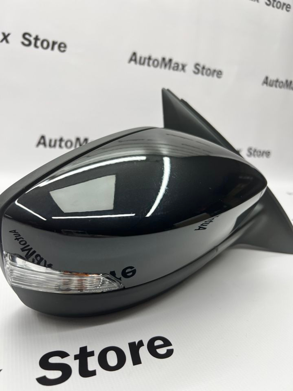 Зеркало боковое заднего вида в сборе правое электрическое Поло/Рапид VAG ОРИГИНАЛ. 5JB857502M C9X