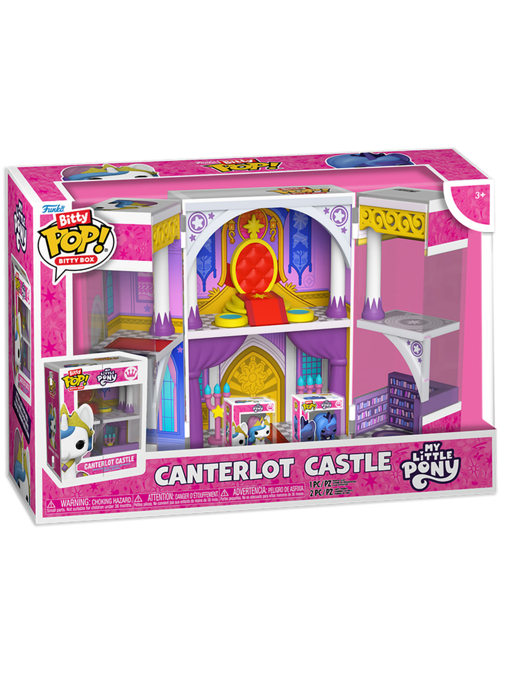 Набор Funko Bitty POP! Bitty Box My Little Pony Canterlot Castle+2 Bitty POP! Celestia+Luna 89585