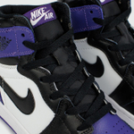 Кроссовки Air Jordan 1 High Purple Black / White