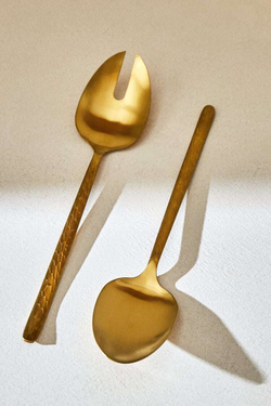 ZARA HOME НАБОР СТОЛОВЫХ ПРИБОРОВ, ЗОЛОТОЙ