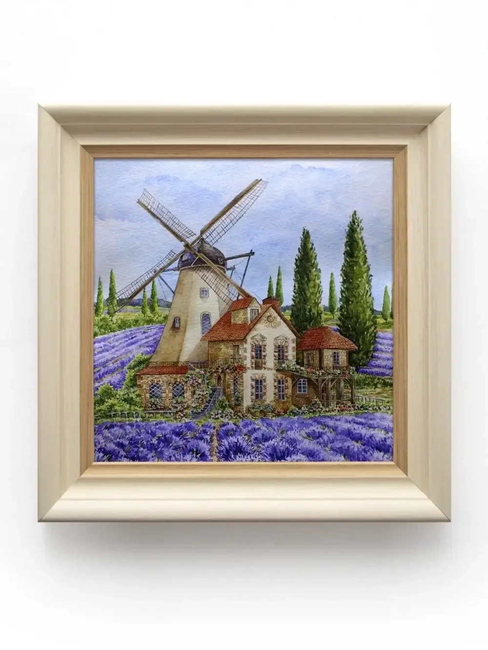 Картина на стену интерьерная на холсте 25*25 см