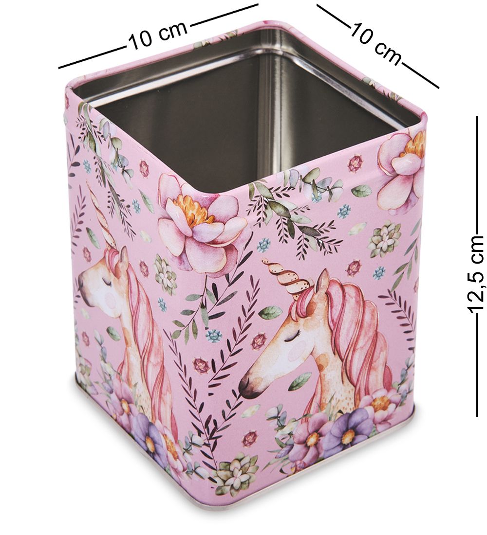 TCN-42/2-бол. Коробка металлическая «Единорог»