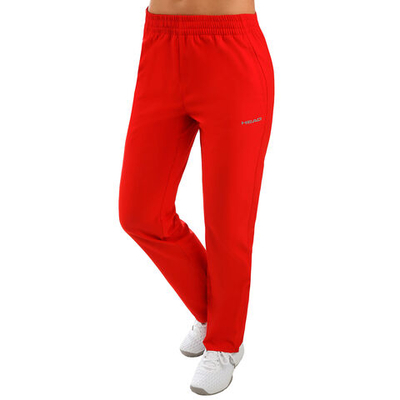 Женские теннисные брюки HEAD Club Training Pants Women - Red