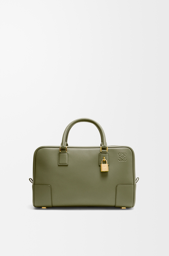 Loewe Сумка Amazona 28 из телячьей кожи наппа, зеленый