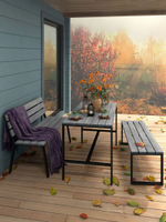 Скамейка садовая LOFT