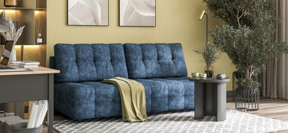 Диван Босс Мини Велюр Роял топаз