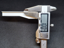 Соединитель для плинтуса 65x15 мм, стык пластиковый - 4 шт.