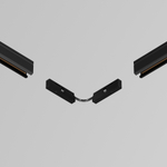 Коннектор питания угловой 7.5см Maytoni Levity TRA184CPC-1B-7.5