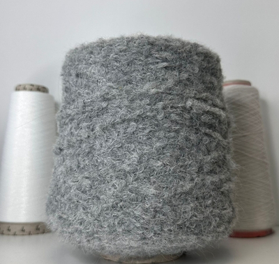 ESKIMO - Lineapiu'; 14% меринос, 36 % альпака Superfine, 15% п/а, 35% акрил; 200м/100гр; col. 67167 Grigio, цвет: серый