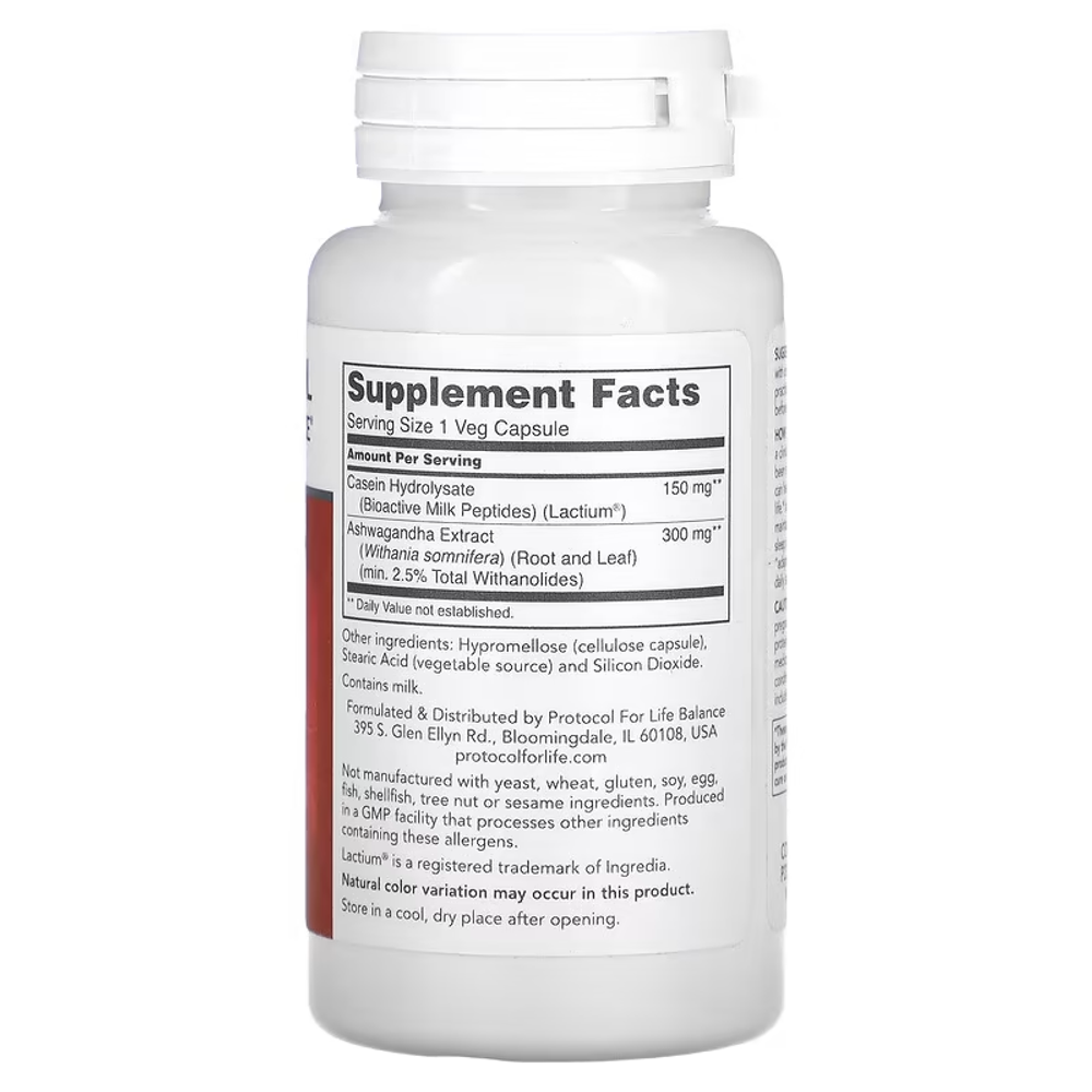 Protocol for Life Balance Clinical Stress Relief 60 растительных капсул.