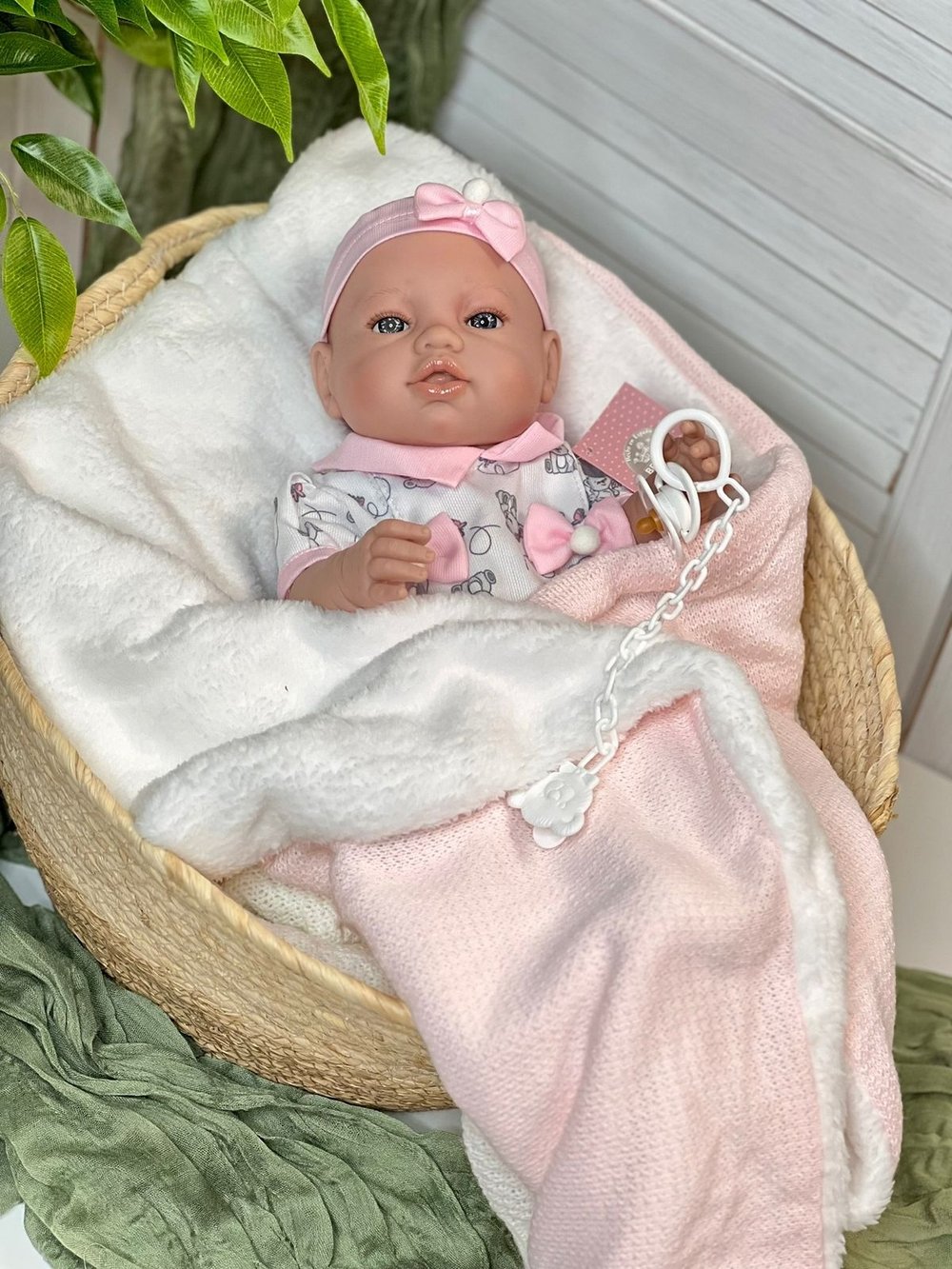 Кукла Berbesa виниловая 42см Recien Nacido в пакете (5120K)