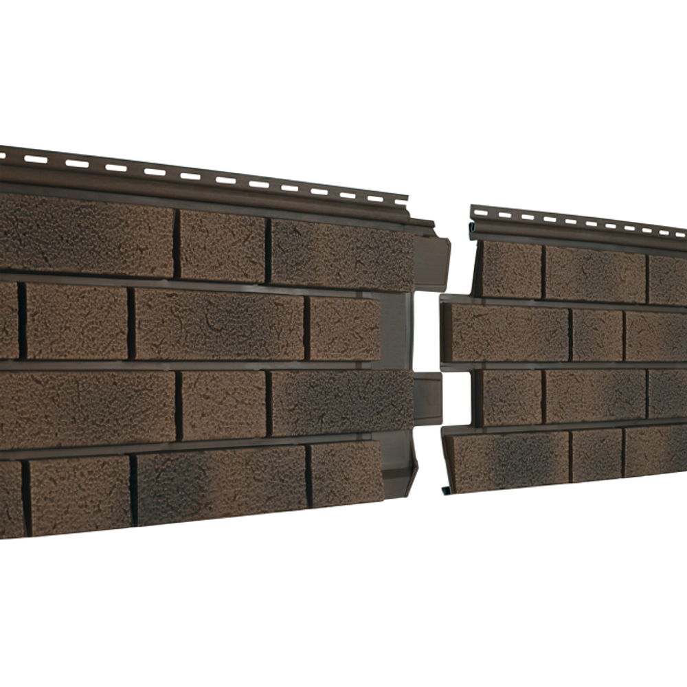 Панель фасадная Ю-Пласт Стоун Хаус S-Lock Клинкер Балтик Магма 1950х292 мм