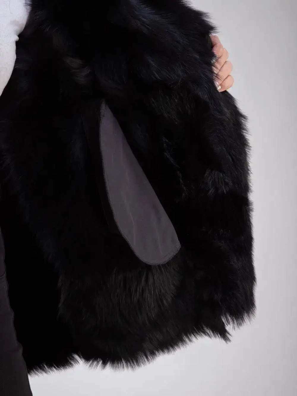 Дубленка женская натуральная с капюшоном тоскана зима Турция