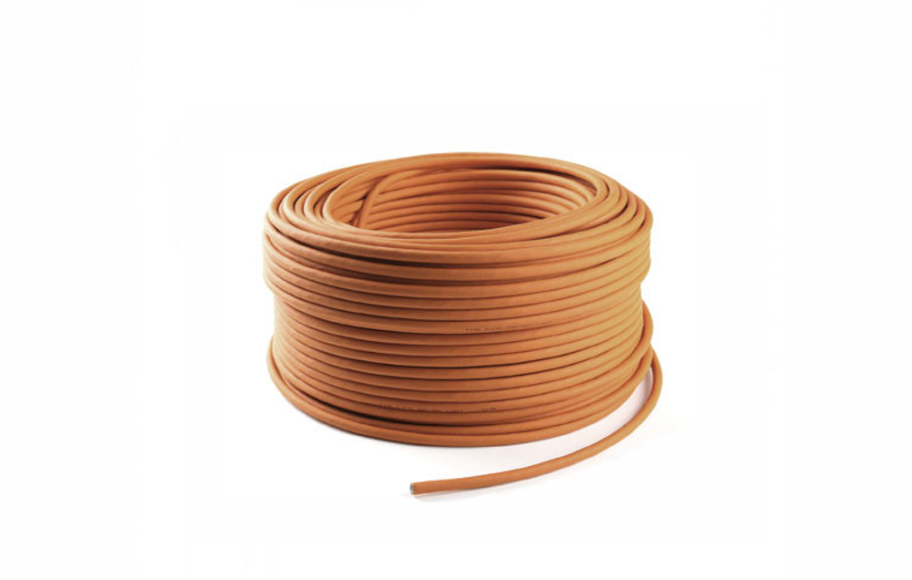 U/UTP4 Cat5e 24AWG LSZH RIPO, CCA, оранжевый, 0,5мм, 25м (пр-во РФ)
