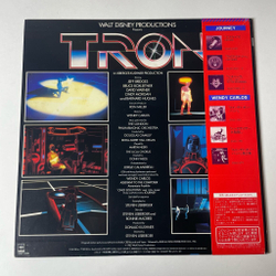 Винтажная виниловая пластинка LP Wendy Carlos Фильм Трон Tron Motion Picture Soundtrack (Japan 1982) (Obi)