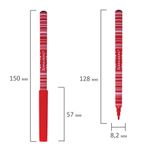 Фломастеры BRAUBERG "PREMIUM", 18 цветов, КОРПУС С ПЕЧАТЬЮ, вентилируемый колпачок, ПВХ-упаковка с европодвесом, 151943