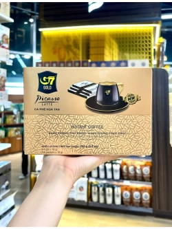 Вьетнамский растворимый кофе Премиум G7 Gold Picasso Latte (14 стиков) 252 г