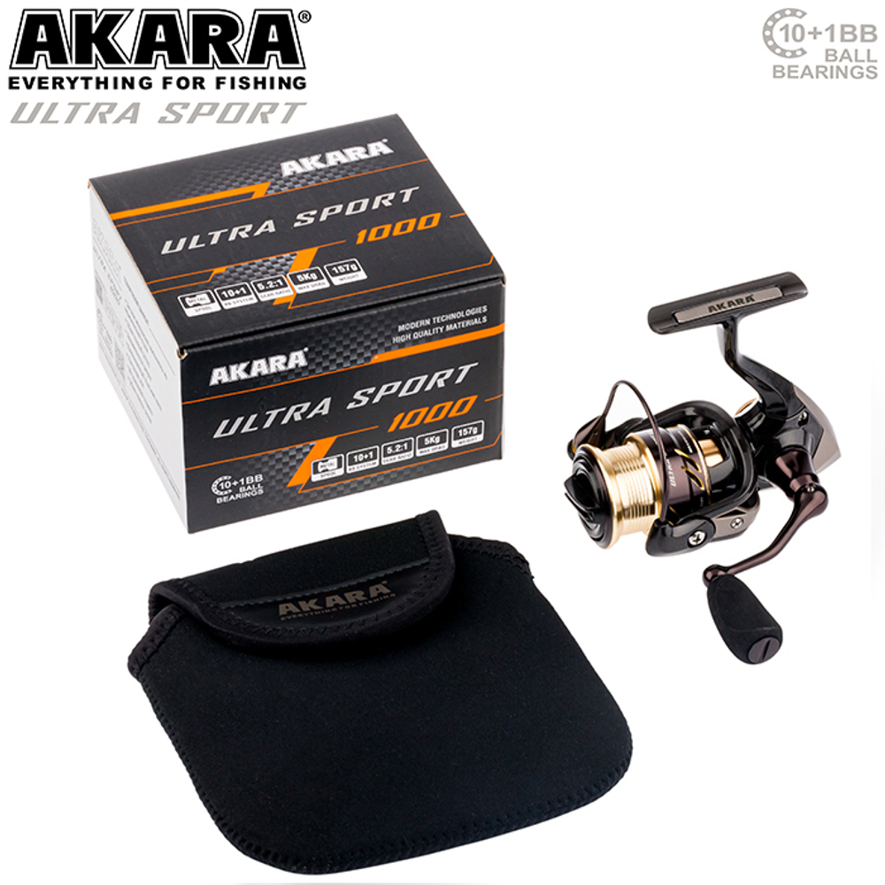 Катушка рыболовная Akara Ultra Sport 10+1 bb