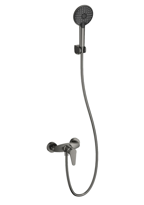 Смеситель для душа WONZON & WOGHAND ALFA, Темный графит (WW-AE3102-BGG)