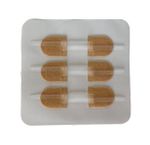 Зип-пластырь адгезивный для армейской аптечки 3 шт. (70 х 22 мм), телесные, ВоенПро