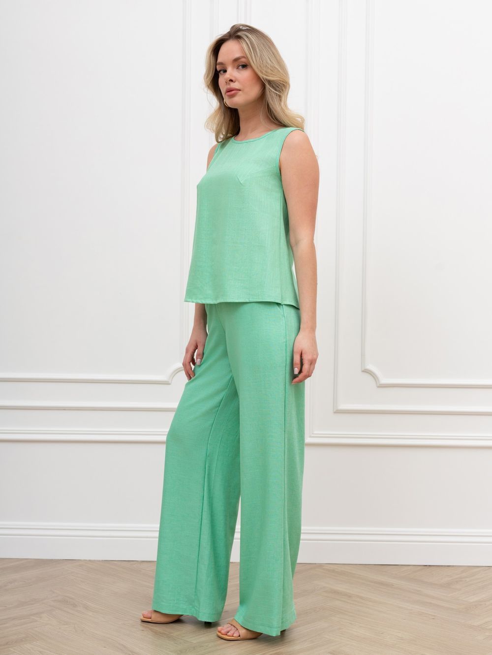 Блузка (топ) Сибелла-5 Виотекс ЗЕЛЁНЫЙ