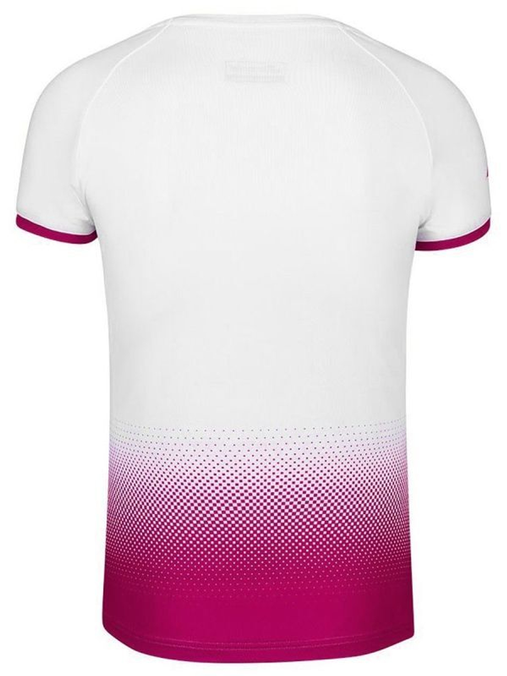 Женская футболка теннисная Babolat Compete Cap Sleeve Top Women - white/vivacious red