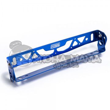 Держатель номерной рамки EPMAN синий (JDM рамка)