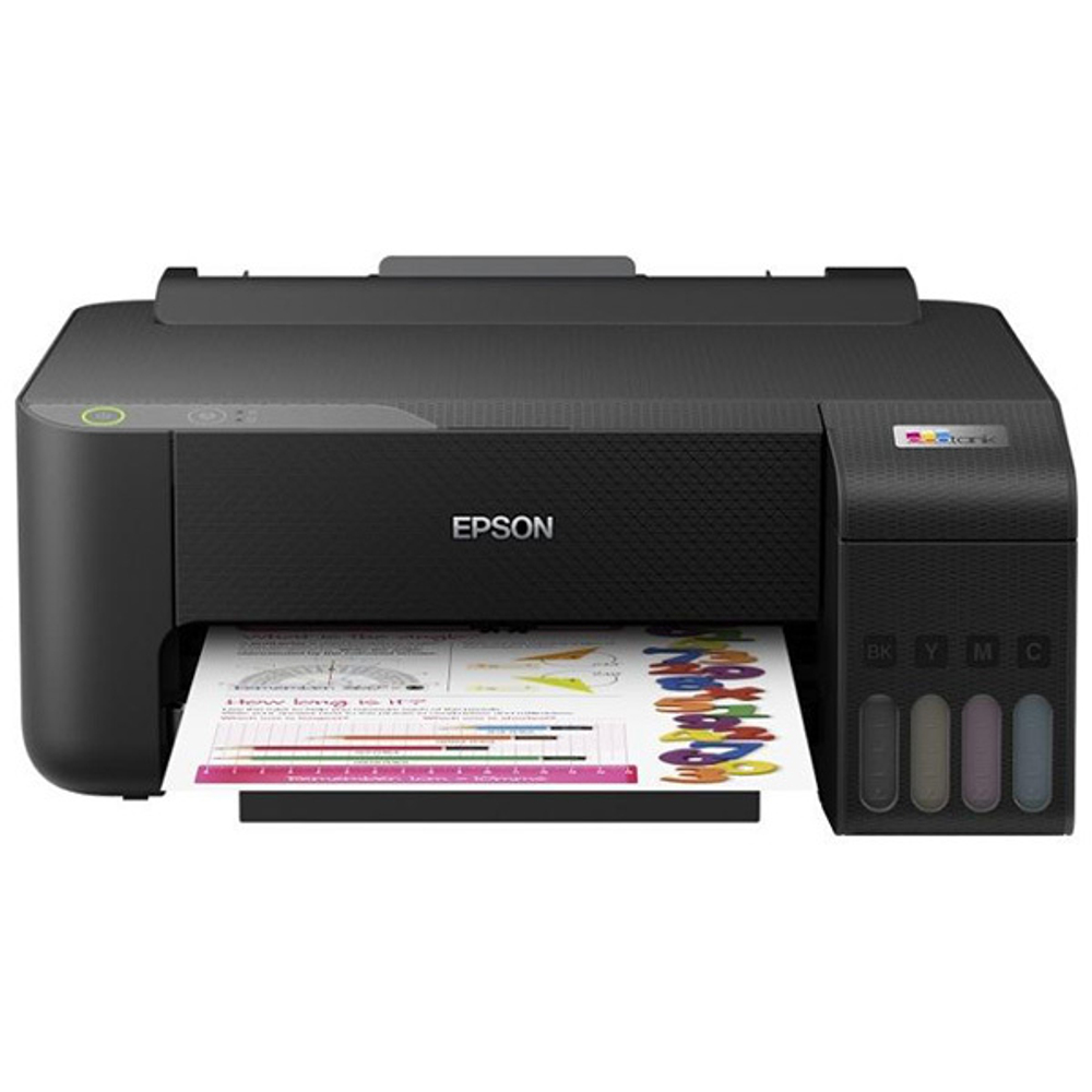 Принтер Epson L1210 A4, 4цв., 33 стр./мин, USB, цветной