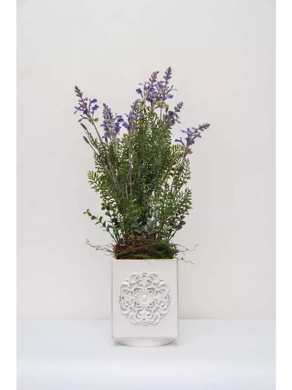 Искусственные цветы для декора в кашпо