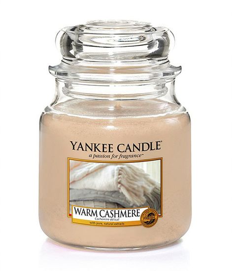 Ароматическая свеча Тёплый кашемир, Yankee Candle