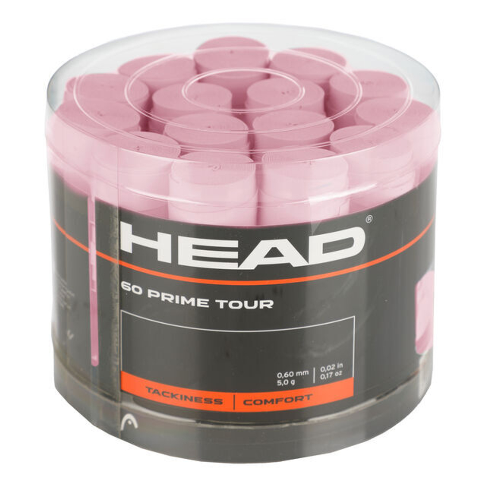 Теннисные намотки Head Prime Tour 60P - Розовый